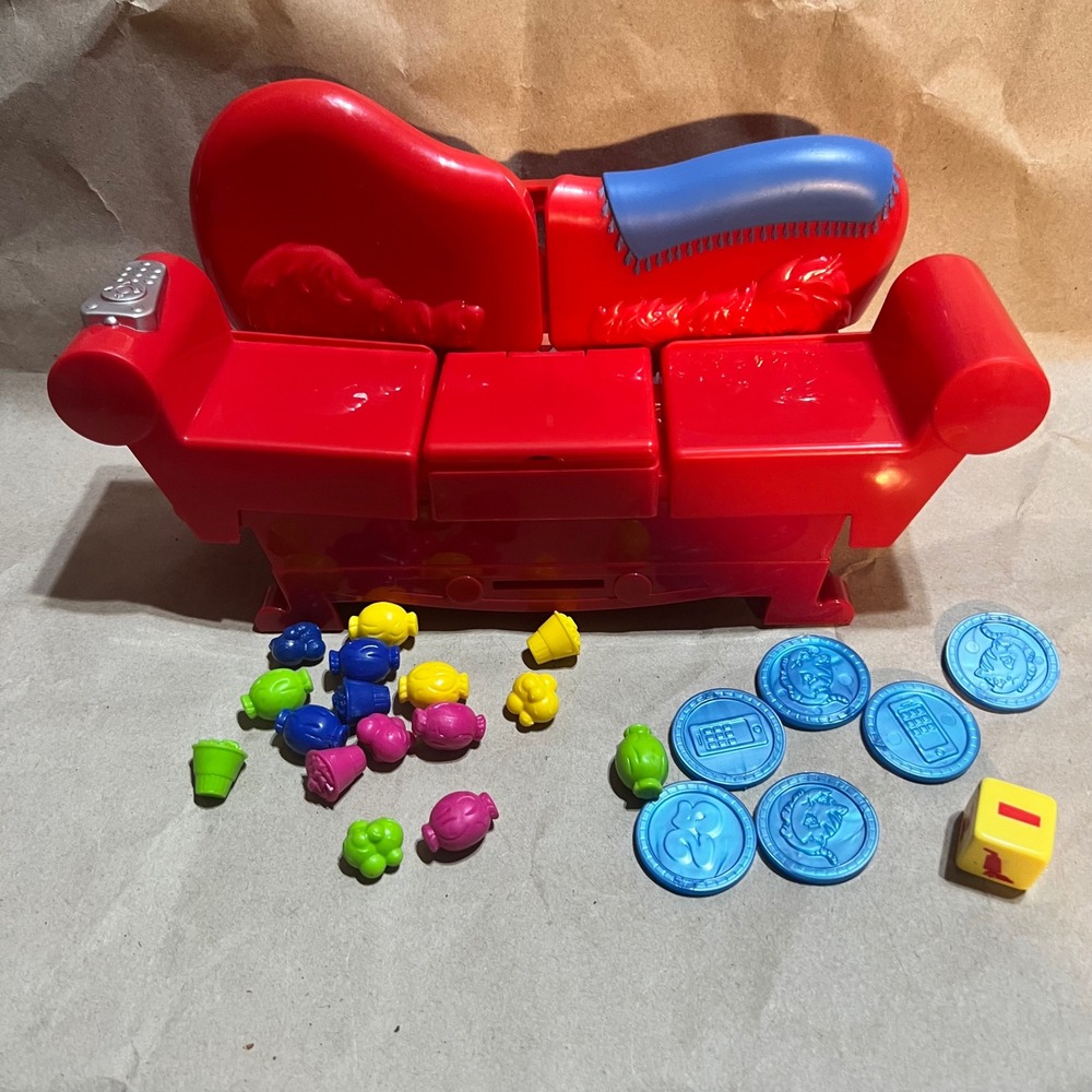 Spin Master Grouch Couch Board Game Red Interactive Family Action Toy